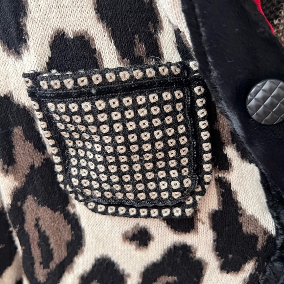 Rare Real fur Tricot chic sweater jacket - Picture 10 of 10